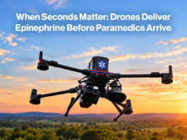 Emergency Medical Drone - AI-Background