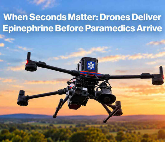 Emergency Medical Drone - AI-Background