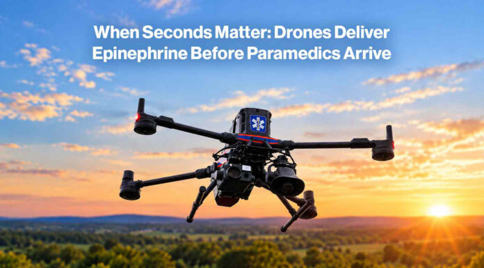 Emergency Medical Drone - AI-Background