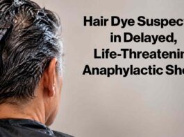 Hair Dye Suspected Anaphylaxis