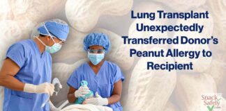 Lung Transplant Peanut Allergy