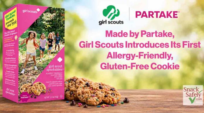 Made by Partake, Girl Scouts Introduces Its First Allergy-Friendly, Gluten-Free Cookie Partake Girl Scouts Cookie