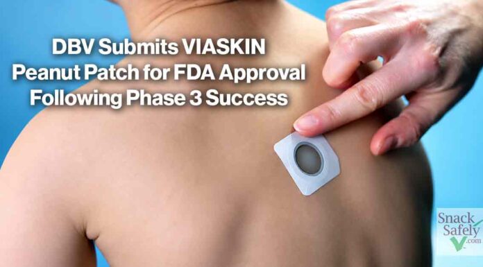 DBV Submits VIASKIN Peanut Patch for FDA Approval Following Phase 3 Success Viaskin BLA Submission