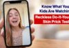 DIY Skin Prick Video - Partially AI-Generated