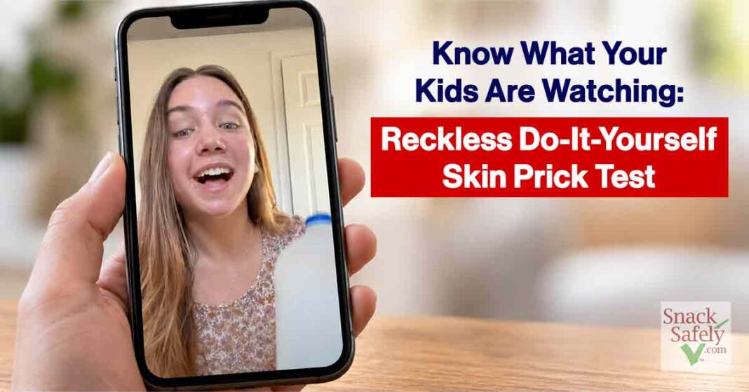 DIY Skin Prick Video - Partially AI-Generated