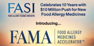 FASI Celebrates 10 Years with $10 Million Push for New Food Allergy Medicines FAMA Introduction