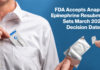 FDA Anaphylm Resubmission News