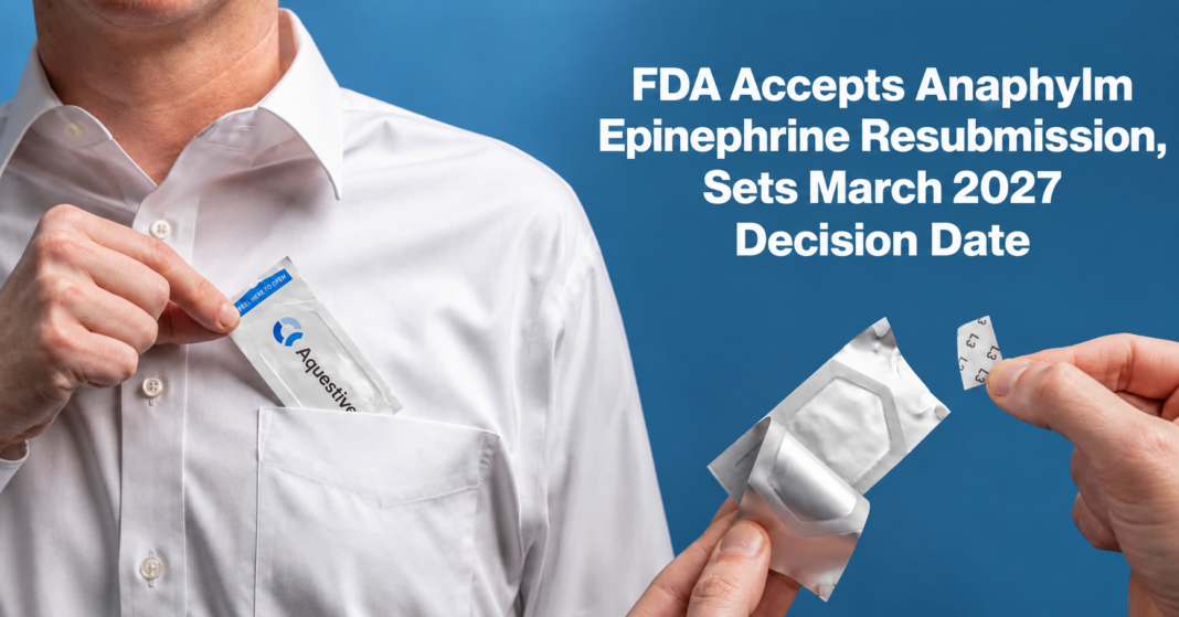 FDA Anaphylm Resubmission News