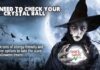 Halloween Crystal Ball Witch