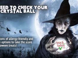 Halloween Crystal Ball Witch