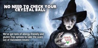 Halloween Crystal Ball Witch