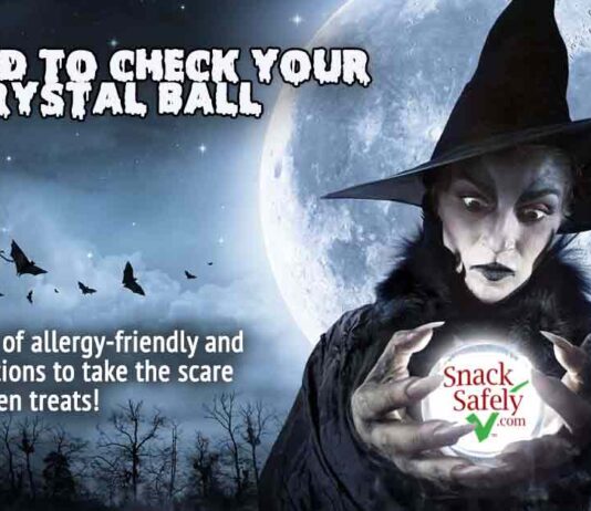 Halloween Crystal Ball Witch